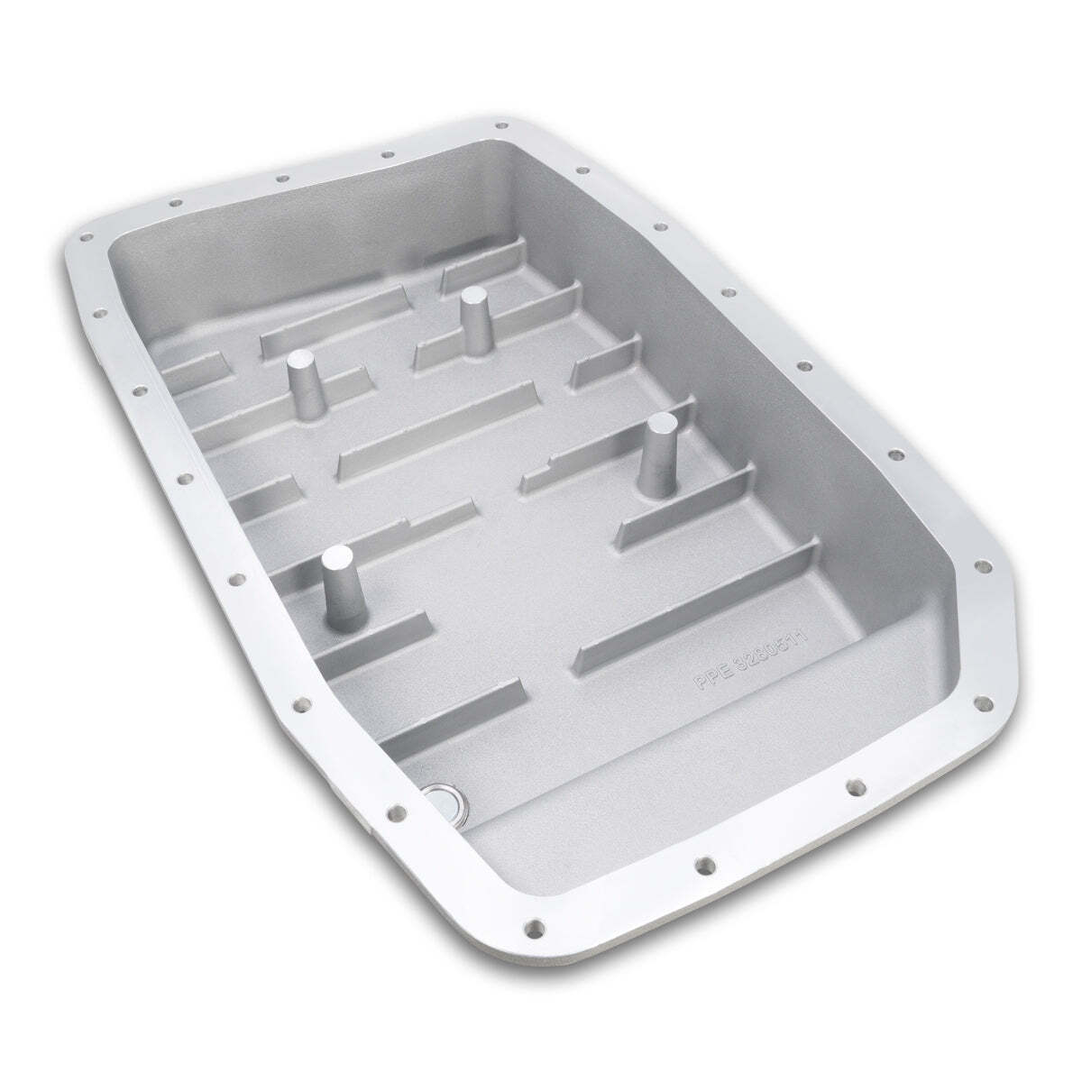 PPE Heavy-Duty Deep Cast Aluminum Transmission Pan For 2009-2017 Ford w/ 6R80