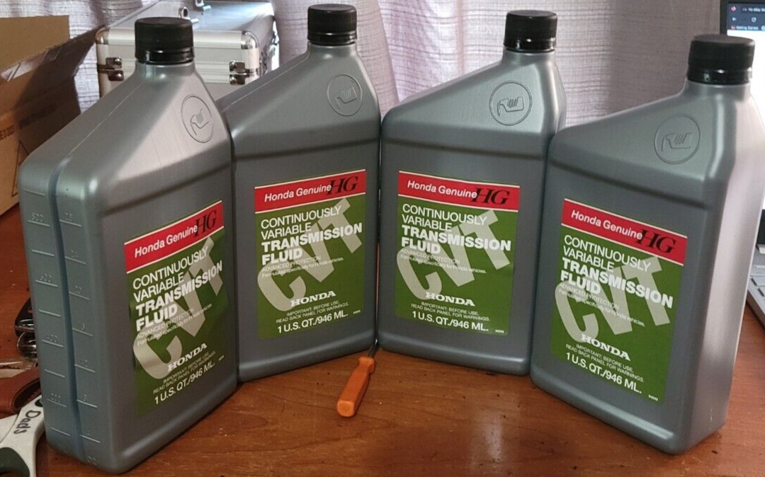 4 QTS HONDA OEM CVT TRANSMISSION FLUID 1ST GEN CONTINUOUSLY VARIABLE NEW