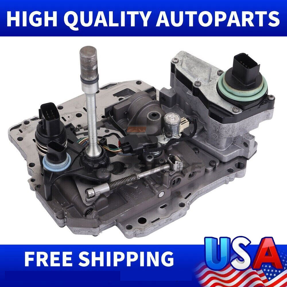 42RLE Transmission Complete Valve Body and Solenoid Pack 2-plug For Chrysler
