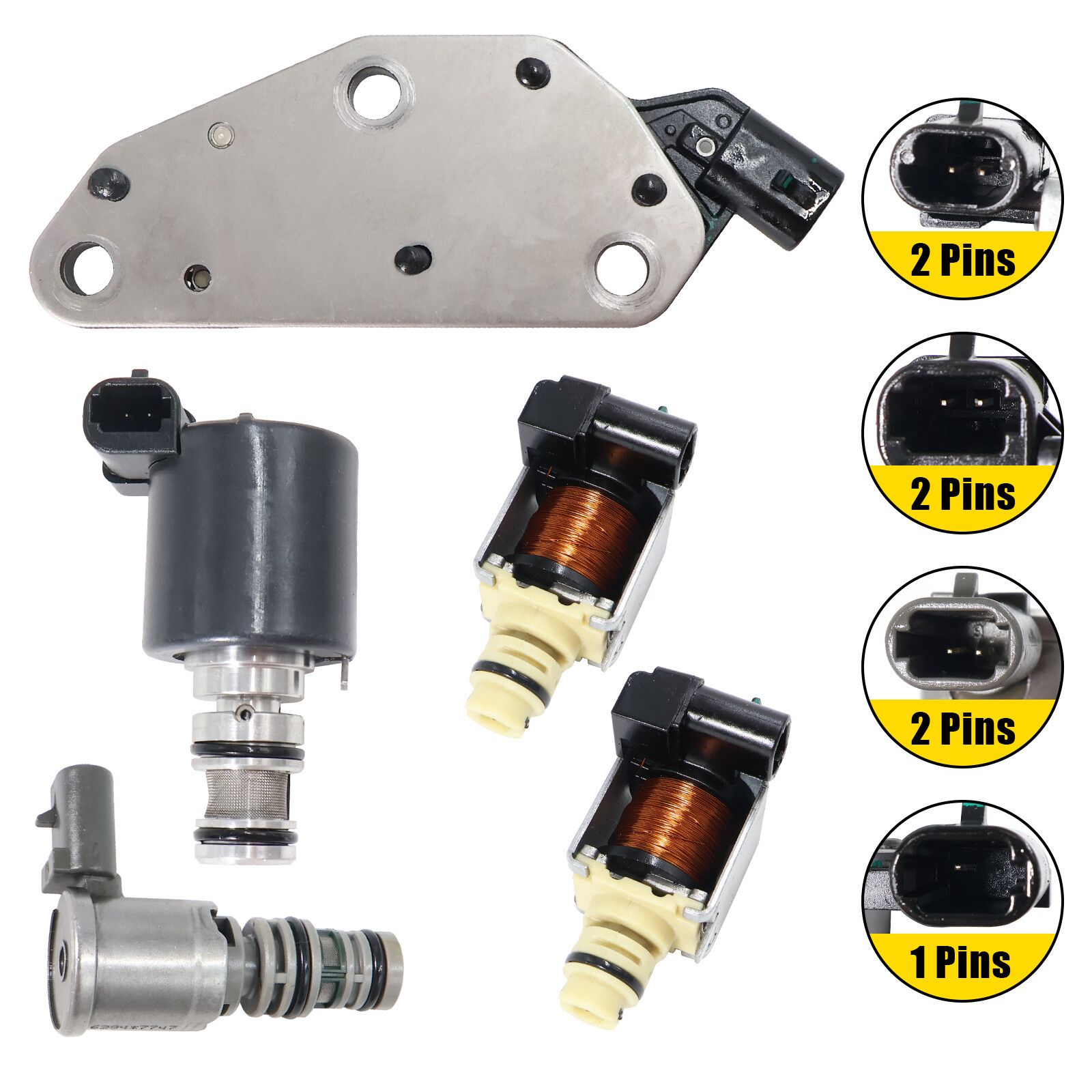 Transmission Solenoid Service Kit 4T65E For Chevrolet Buick Pontiac Volvo 03-11