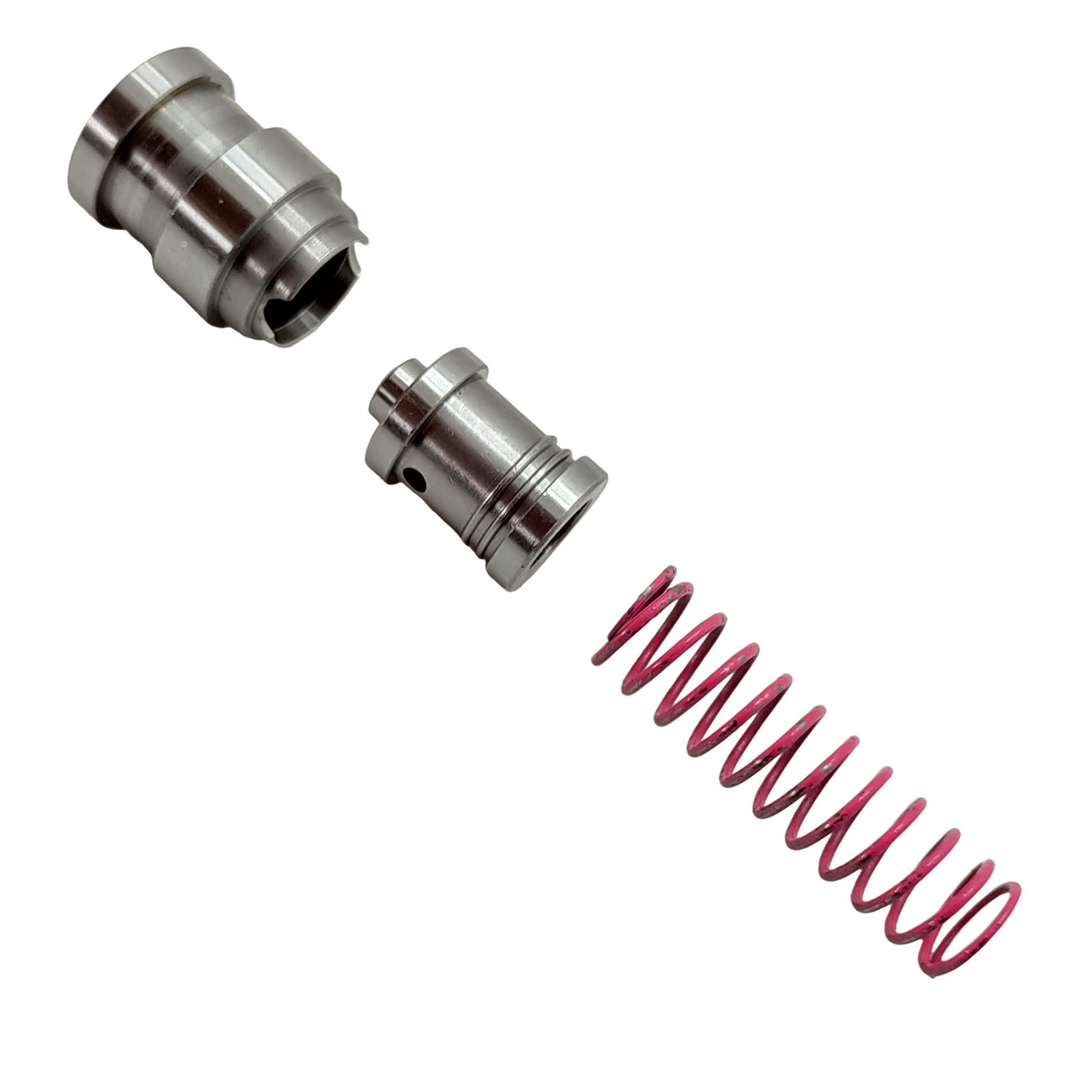 700R4 Pressure Boost Kit includes .500″ TV, .296 Reverse Valve & Pink PR Spring