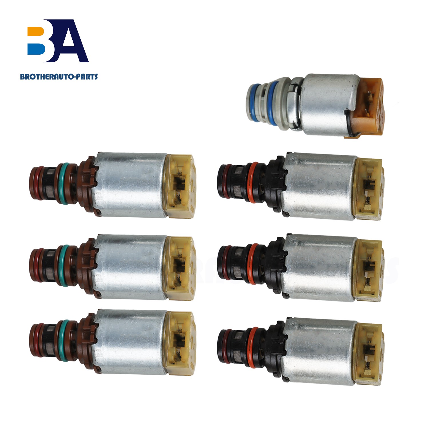7× Transmission Solenoid Set For 6R80 2011 2012 2013 2014 2015 Ford F-150 US