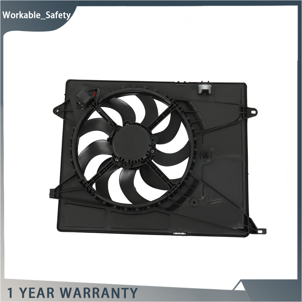 Radiator Cooling Fan Assembly For 2013-2019 2020 Chevrolet Trax 1.4L 4 Cyl