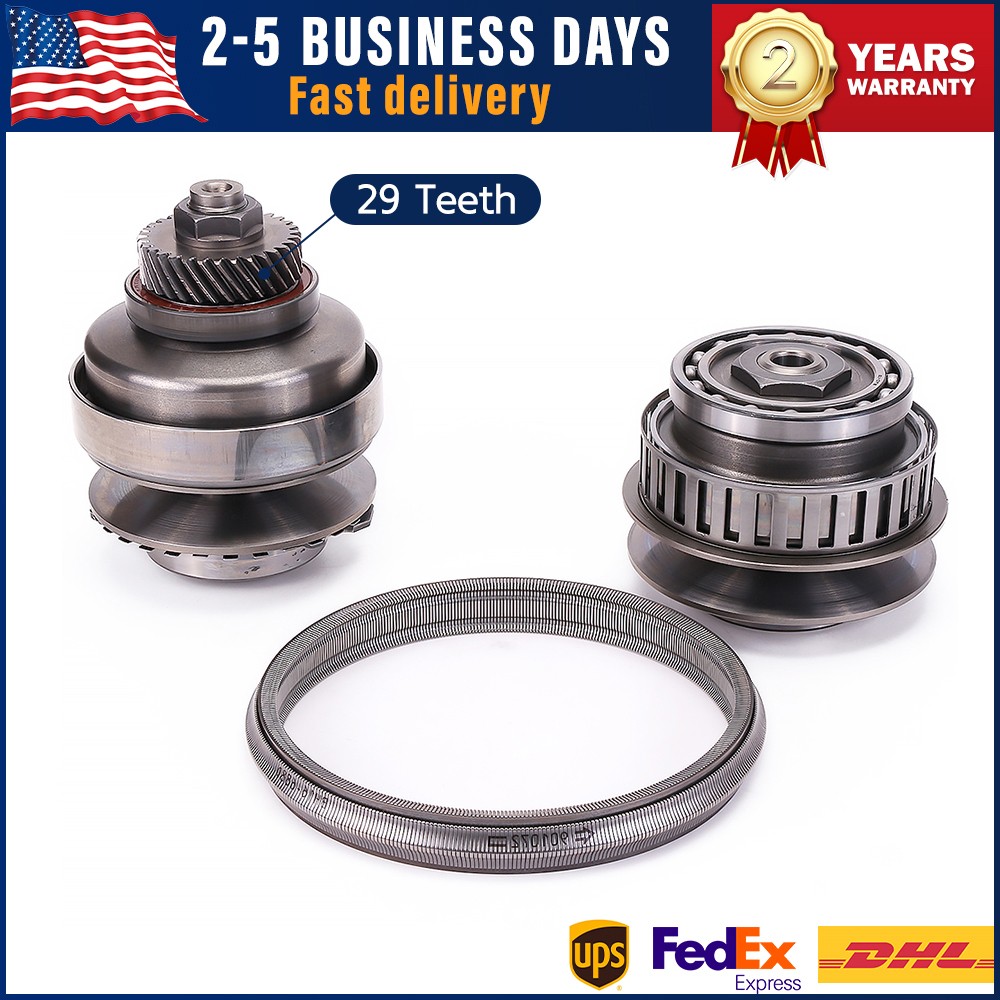 Transmission Pulley Set For Nissan Sentra 901068 29T Belt Chain RE0F11A JF015E