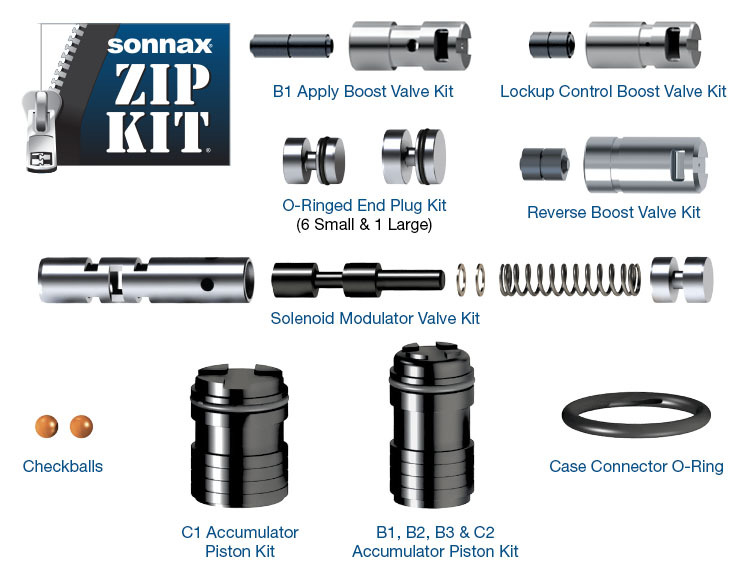 . for Toyota U760e Zip Kit Zip-u760e Sonnax u760e