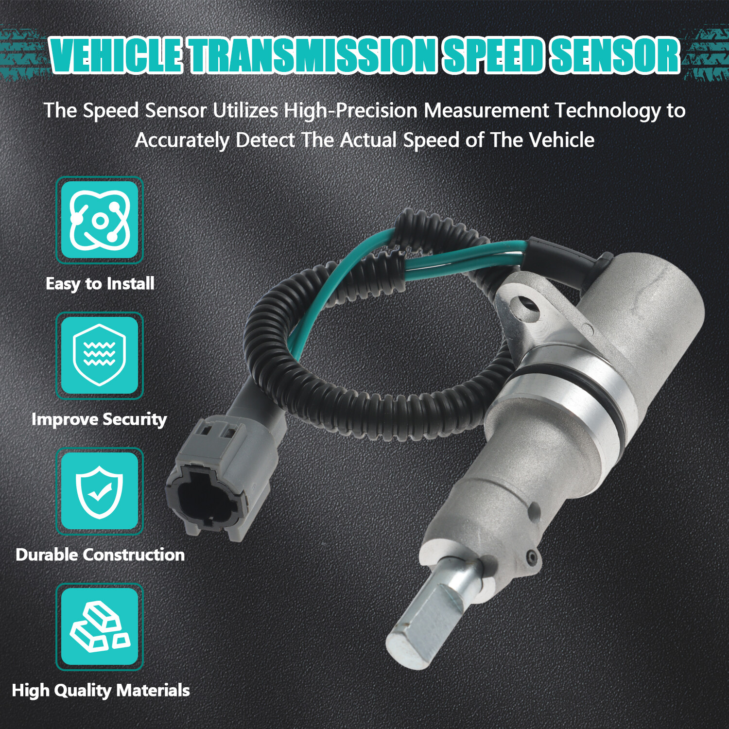 Vehicle Transmission Speed Sensor Fit for 1995-1997 Nissan Pickup 3.0L V6