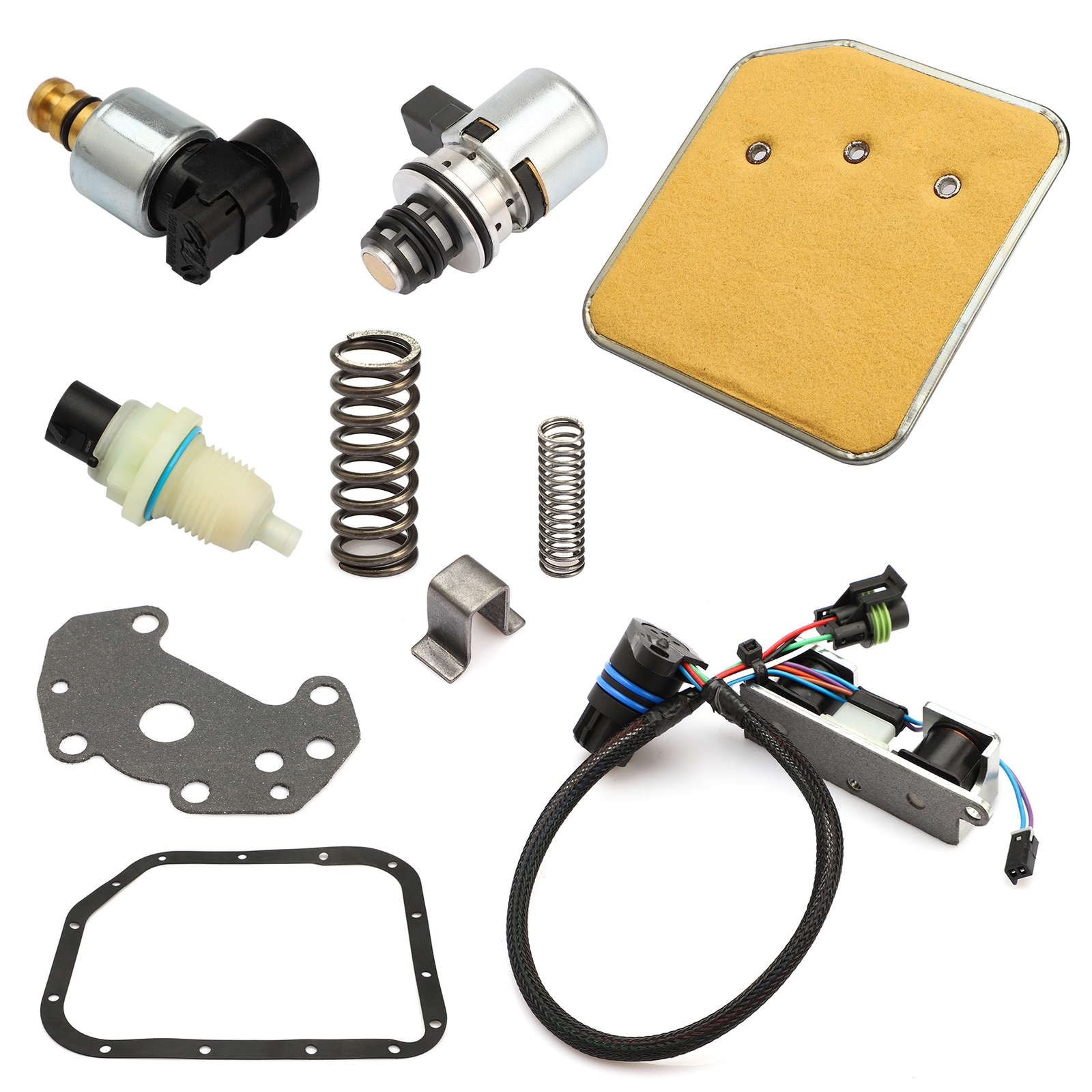 Solenoid Service & Upgrade Kit 46RE 47RE 48RE A-518 For 1994-1999 Chrysler Dodge